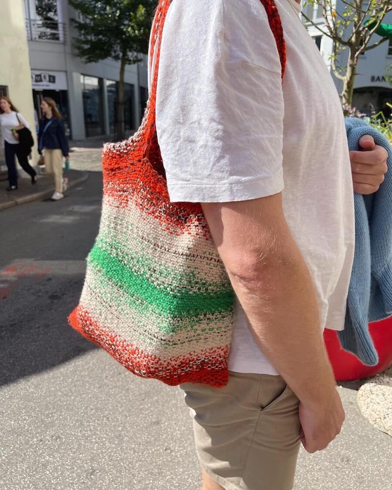 PetiteKnit Technicolor Tote Bag 6
