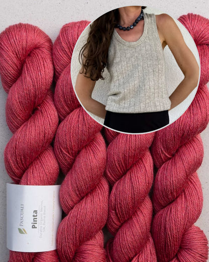 Pinstripe Tank | luftig zarte Streifen aus Pinta von Pascuali