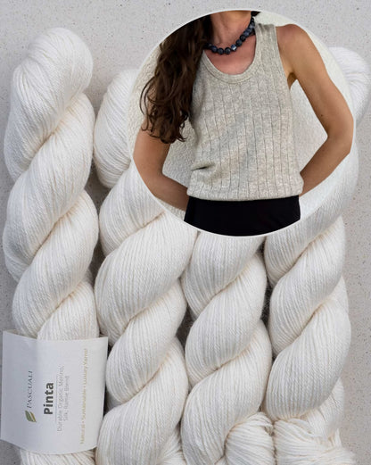 Pinstripe Tank | luftig zarte Streifen aus Pinta von Pascuali
