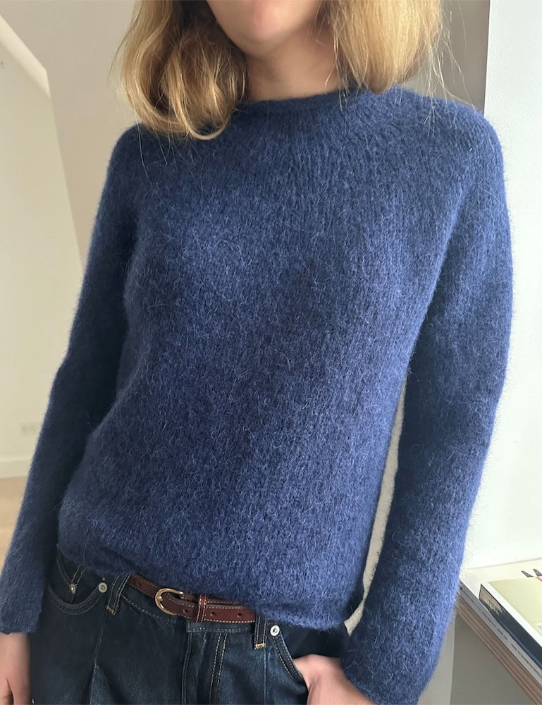 Plain Yoke Pullover | auch für Anfänger aus Poppy von Sandnes Garn