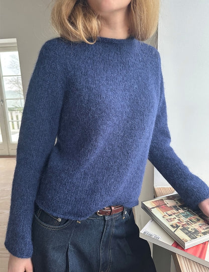 Plain Yoke Pullover | auch für Anfänger aus Poppy von Sandnes Garn