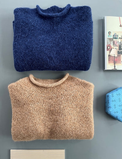 Plain Yoke Pullover | auch für Anfänger aus Poppy von Sandnes Garn