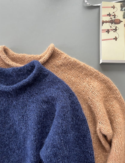 Plain Yoke Pullover | auch für Anfänger aus Poppy von Sandnes Garn