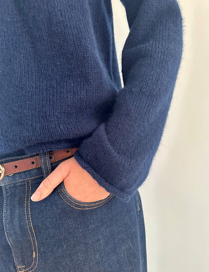 Plain Yoke Sweater Cashmere | schlicht und weich aus Classic Cashmere von Cardiff