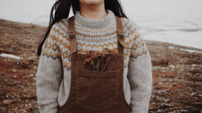 Pull Arctic Spring | pour l’éternité, en Le Petit Lambswool et Le Petit Silk & Mohair de Biches & Bûches