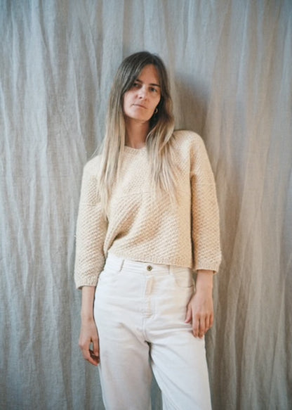 River Jumper Cotton Edition | super Sommerpullover aus Le Petit Organic Cotton und Le Petit Silk Mohair von Biches & Bûches