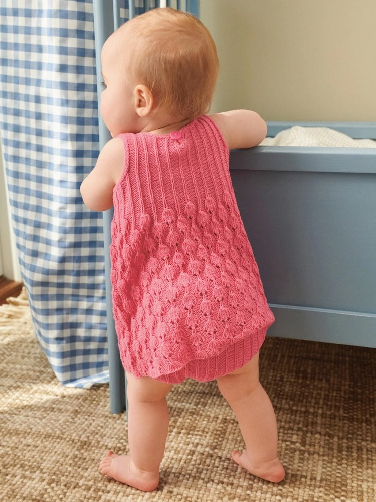 Lilja Set aus Top, Hose und Mütze, Sandnes Kollektion 2407 Sommer Baby mit Tynn Line von Sandnes Garn 5