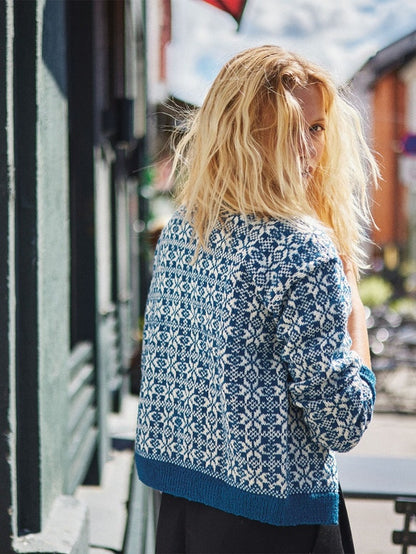 Myrdaljacke | klassisch schönes Norwegermuster aus Sisu von Sandnes Garn