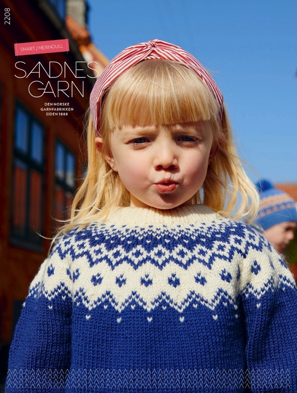 Sandnes Magazin Kinder Smart und Merinoull 2208 Titel