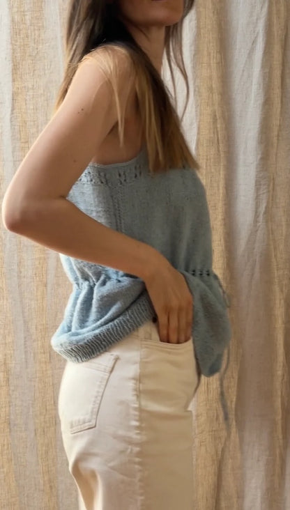 Seaside Summer Top | rennosti rypytetty toppi Biches & Bûchesin Le Petit Organic Cotton -langasta