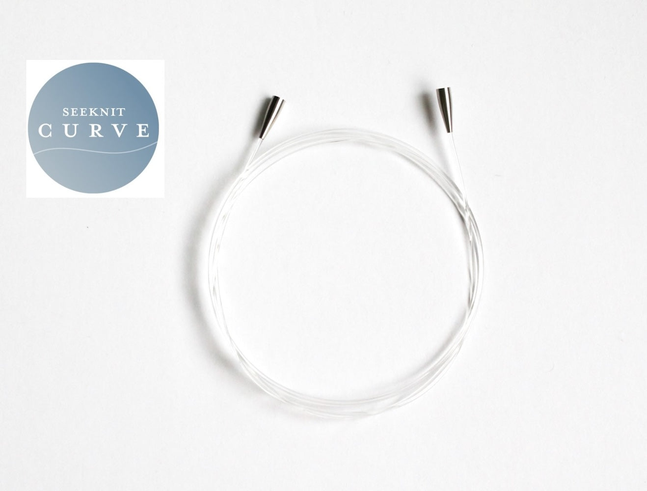 Curve rope for interchangeable needle tips | simplified system, particularly seamless 