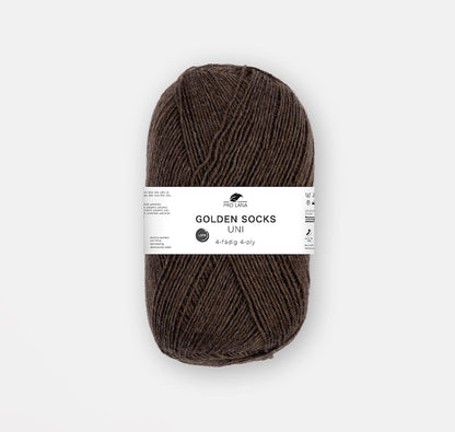 Golden Socks Uni 4-fach | klassisches Sockengarn in strahlenden Farben