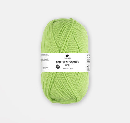 Golden Socks Uni 4-fach | klassisches Sockengarn in strahlenden Farben