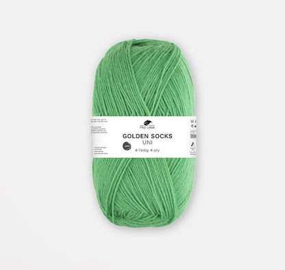 Golden Socks Uni 4-fach | klassisches Sockengarn in strahlenden Farben