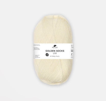Golden Socks Uni 4-fach | klassisches Sockengarn in strahlenden Farben