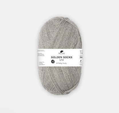 Golden Socks Uni 4-fach | klassisches Sockengarn in strahlenden Farben