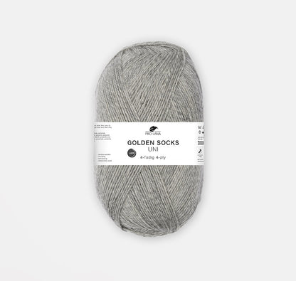 Golden Socks Uni 4-fach | klassisches Sockengarn in strahlenden Farben