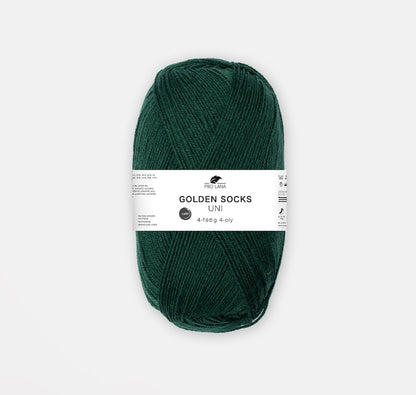 Golden Socks Uni 4-fach | klassisches Sockengarn in strahlenden Farben