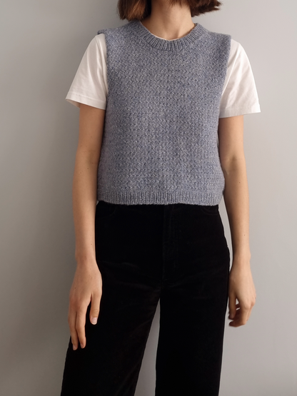 Terra Vest | smukke sløjfer i Le Petit Lambswool fra Biches & Bûches