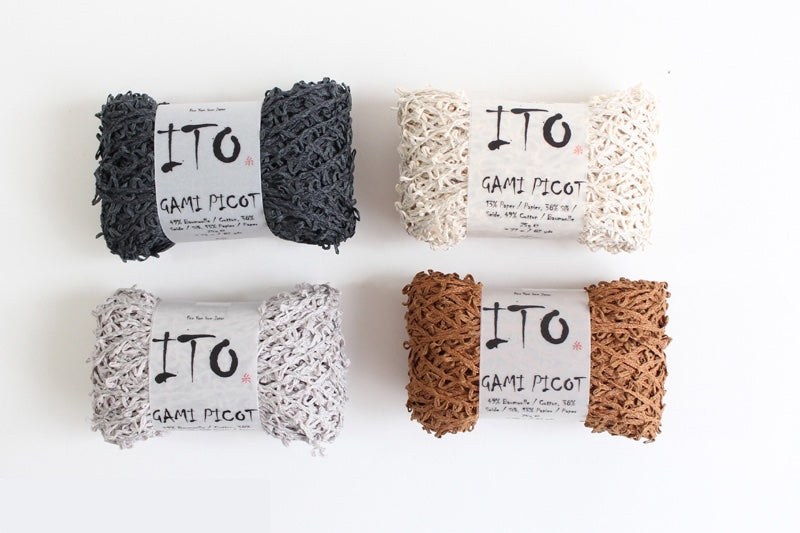 ITO Yarn Gami Pikot Farbe Übersicht