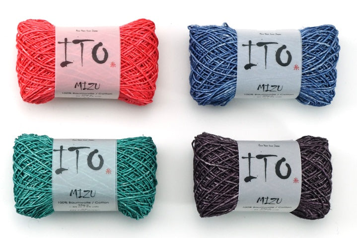 ITO Yarn Mizu Baumwolle mit Farbeffekt, Übersicht
