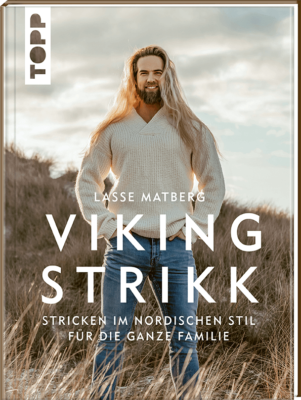 Titelbild Viking Strikk von Lasse Matberg, Stricken im nordischen Stil für die ganze Familie, Topp Verlag