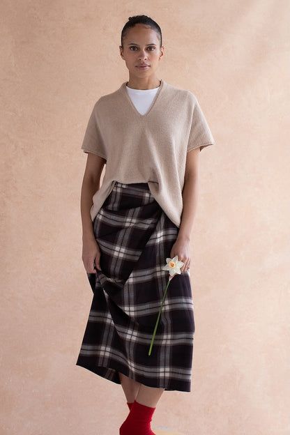 Dima Tee | leger und seidig weich aus Tynd von Woolfolk