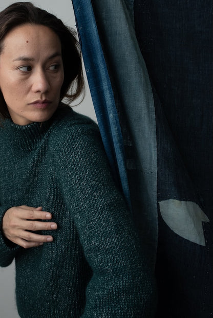 Etta | Basic-neule Woolfolkin Luft-langasta
