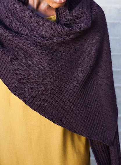 Gard-sjaal | knus vierkantpatroon van Tynd van Woolfolk