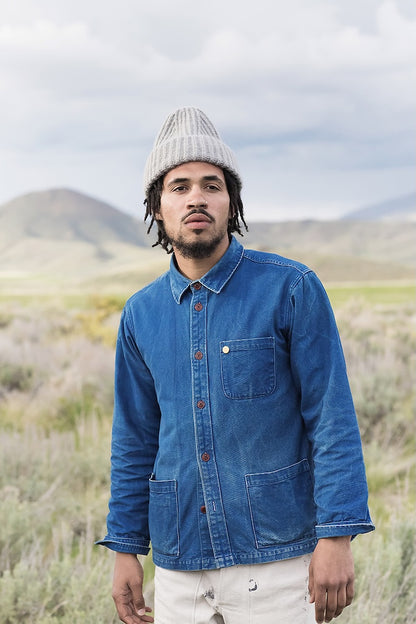 Jorn Hat | delicate ribbed hat made from Far by Woolfolk