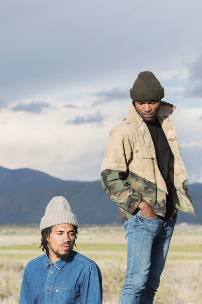 Jorn Hat | delicate ribbed hat made from Far by Woolfolk