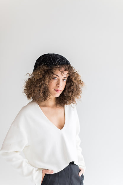 Skov | extra mjuk mössa i Woolfolks luftgarn
