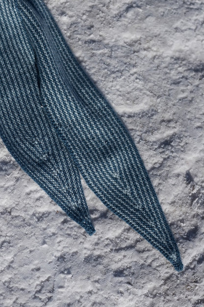 Sciarpa Wendover | delicate righe di Far di Woolfolk