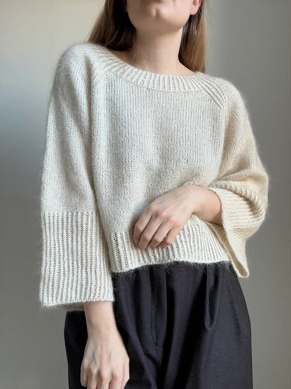 Aegyoknit Lyra Blouse mit Rakuda und Sensai von ITO Yarn 4