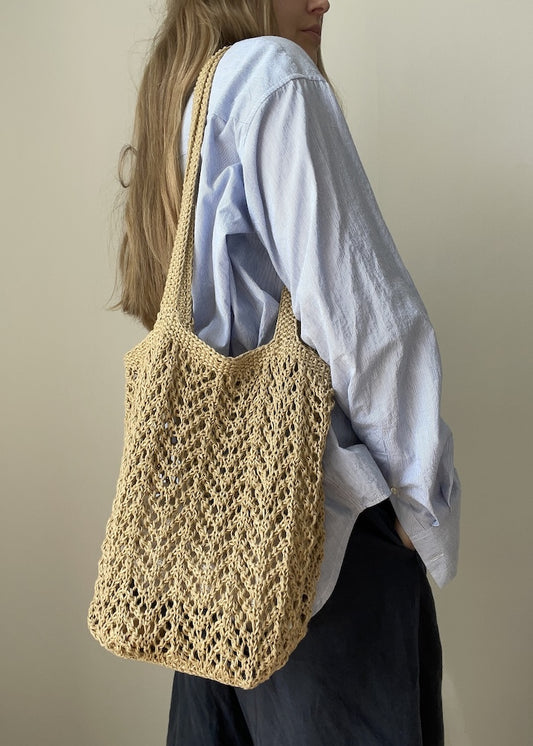Sarang Bag von Aegyoknit mit Crealino von Lang Yarns 1