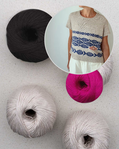 Against the current Tee | sommerliche Fische aus Cumbria von Pascuali