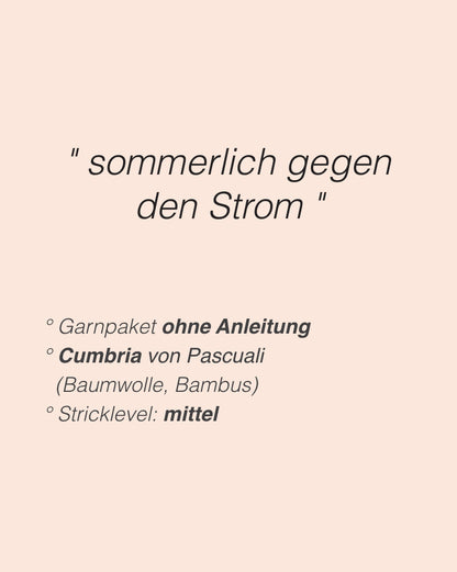 Against the current Tee | sommerliche Fische aus Cumbria von Pascuali