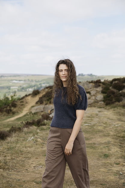 Aina Sweater - Laine x Novita | zartes Shirt aus Edith von Novita