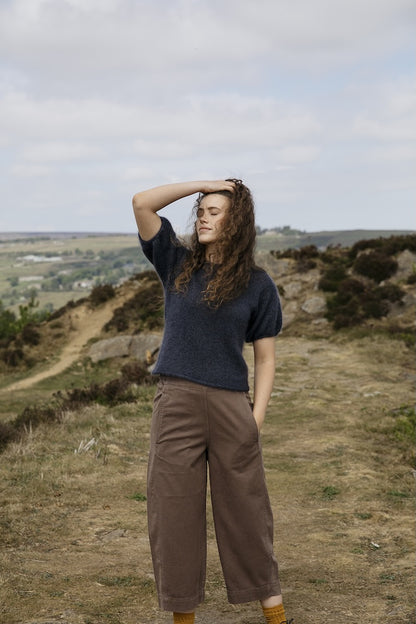 Aina Sweater - Laine x Novita | zartes Shirt aus Edith von Novita