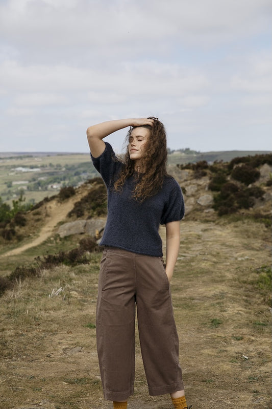 Aina Sweater - Laine x Novita | zartes Shirt aus Edith von Novita