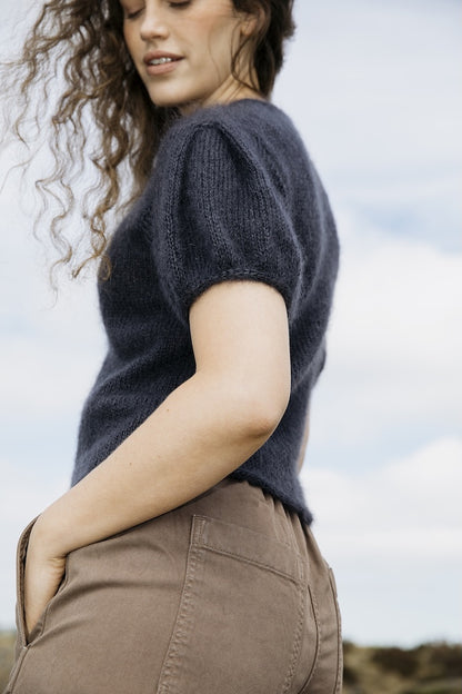 Aina Sweater - Laine x Novita | zartes Shirt aus Edith von Novita