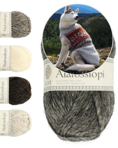 Alasuq Pullover Dog | für deinen Hund aus Alafosslopi von Lopi Island