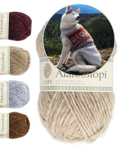 Alasuq Pullover Dog | für deinen Hund aus Alafosslopi von Lopi Island