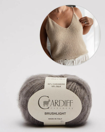 Allure Camisole | zart und super weich aus Brushlight von Cardiff Cashmere