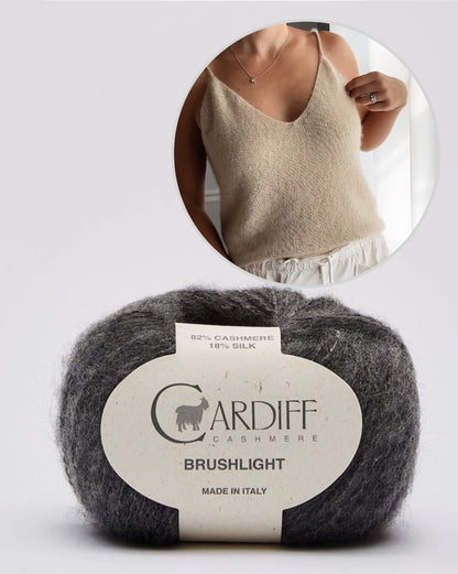 Allure Camisole | zart und super weich aus Brushlight von Cardiff Cashmere