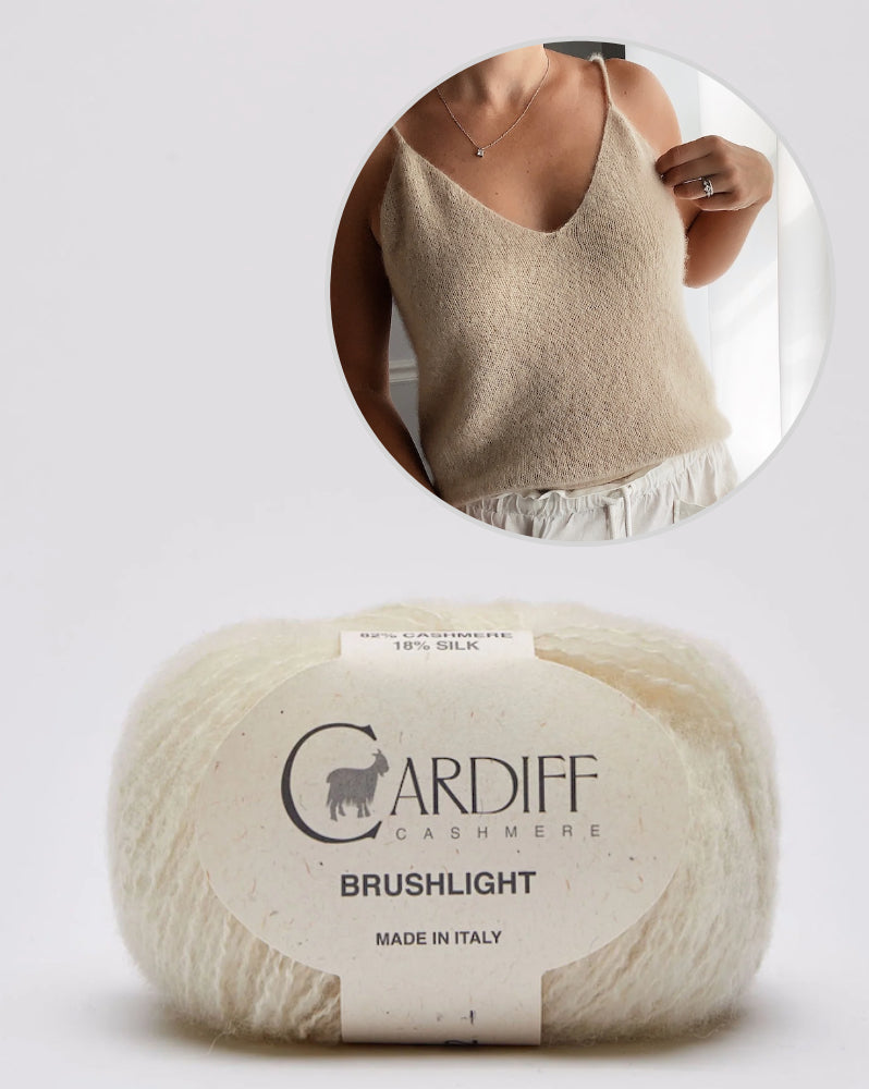 Allure Camisole | zart und super weich aus Brushlight von Cardiff Cashmere