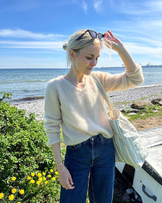 Kumulus Bluse PetiteKnit aus Prime von Cardiff Cashmere 1