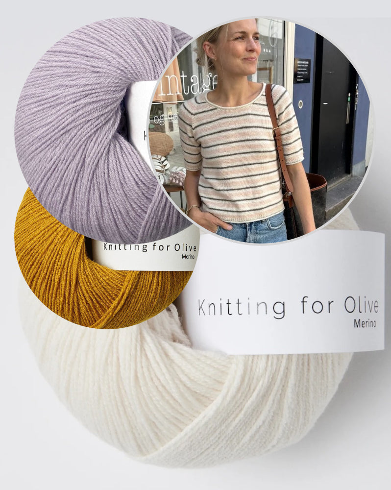 PetiteKnit Amelie Tee mit Merino von Knitting for Olive 9