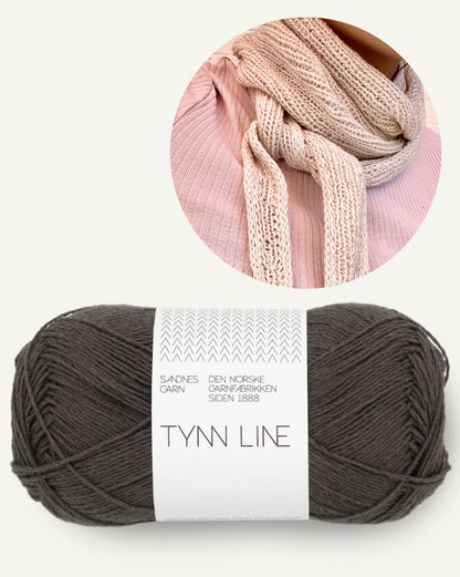 Mini-Tuch Perfect Summer | seidig weich und kühlend aus Tynn Line von Sandnes Garn
