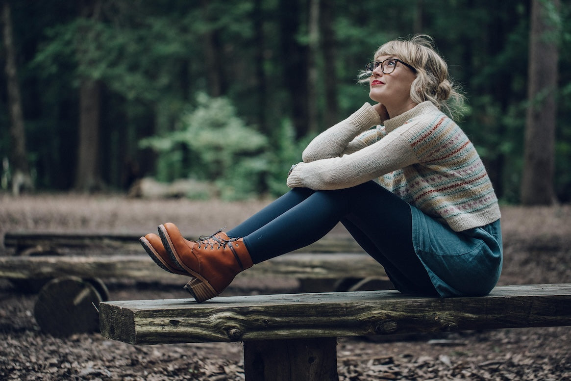  Heartstring Sweater von Andrea Mowry mit Tynn Peer Gynt von Sandnes Garn 4